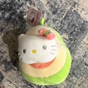 Rare NwT Sanrio Hello kitty Avocado Plush plushie stuffed animal HTF Easter gift